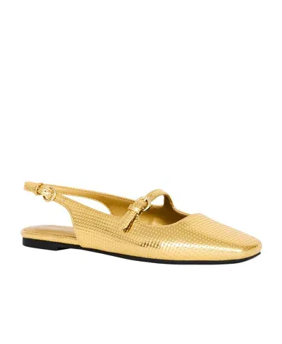 Katy Perry Women's Evie Slingback Flats In Gold