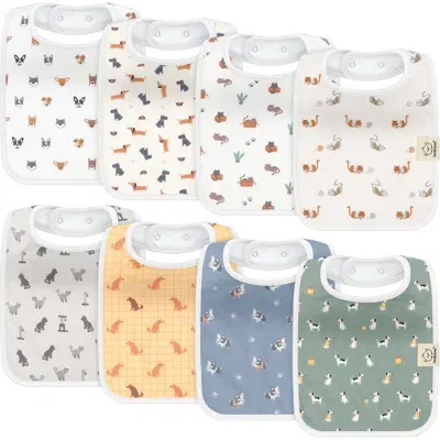 Keababies Kids'  8-pack Coast Drool Bibs In Pets & Paws