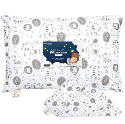 Keababies Kids'  Printed Toddler Pillowcase 13x18" In Keasafari