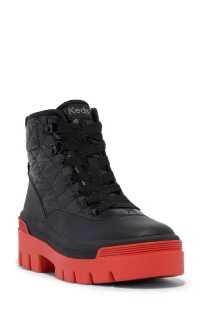 Keds ® Soho Combat Boot In Black