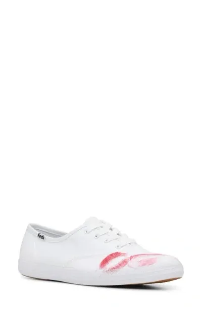 Keds ® X Puppets And Puppets Champion Low Top Sneaker In White