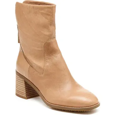 Kelsi Dagger Brooklyn Island Block Heel Bootie In Bison