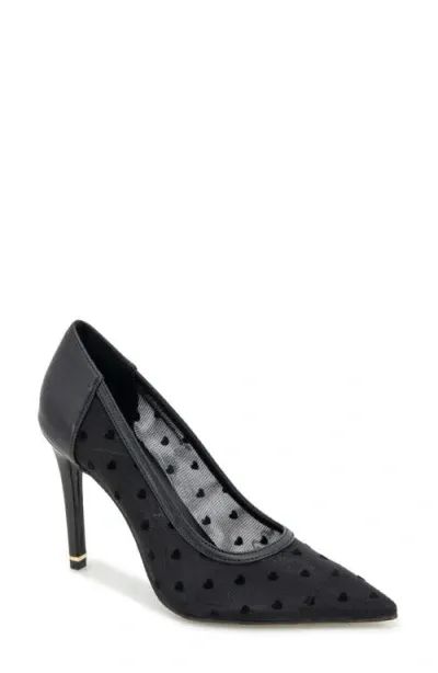 Kenneth Cole Bentley Pointed Toe Pump In Black