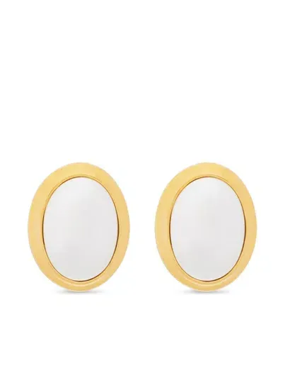 Kenneth Jay Lane Gold Plated Earrings In 金色