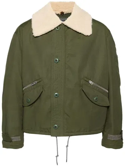 Kenzo Army Jacket In Green