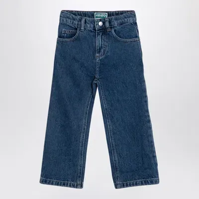 Kenzo Kids' Blue Denim Jeans