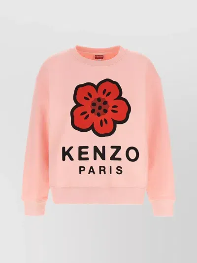 Kenzo Boke Sweatshirt Pink In Nude & Neutrals