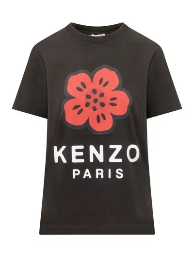 Kenzo Boke Flower T-shirt In Black