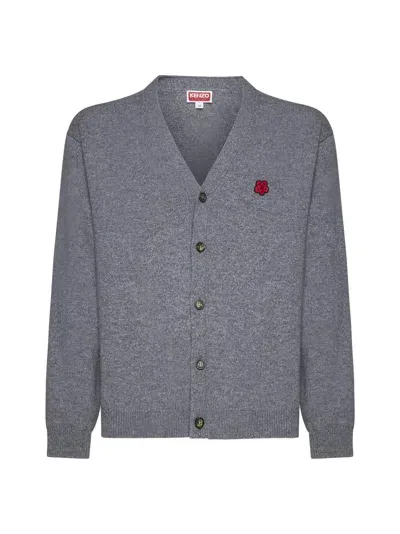 Kenzo Cardigan In Grey