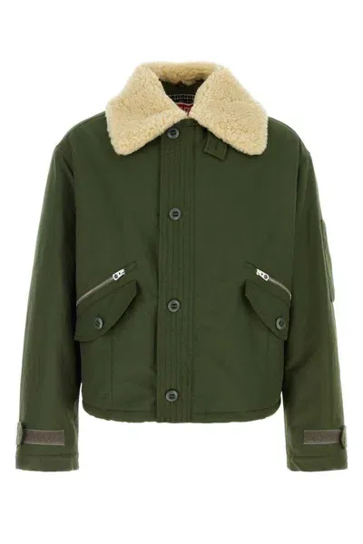 Kenzo Coats & Jackets In Green