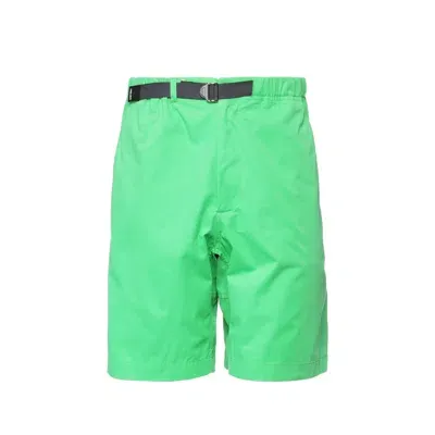 Kenzo Cotton Shorts In Green