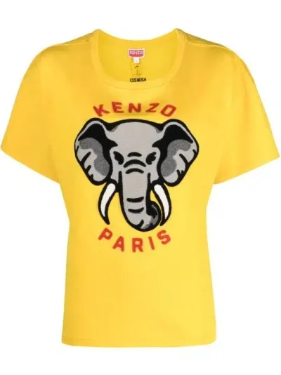 Kenzo Camiseta - Amarillo In Yellow