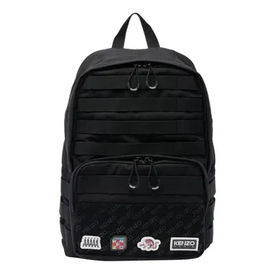 Kenzo Jungle Backpack In Black