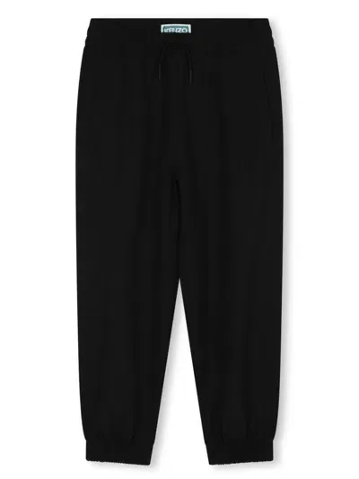 Kenzo Kids' Sweatpants With Print In Black