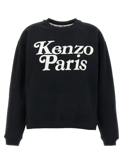 Kenzo Logo Sweatshirt In Black