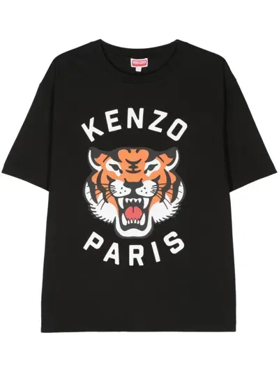 Kenzo Lucky Tiger Cotton T-shirt