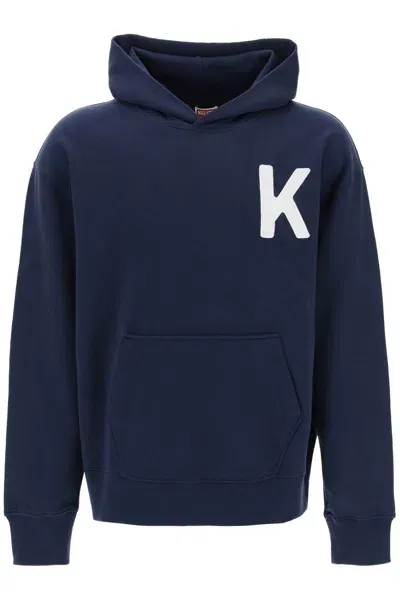 Kenzo Luky Tiger Hoodie In Blue