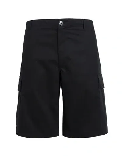 Kenzo Man Shorts & Bermuda Shorts Black Size 32 Cotton