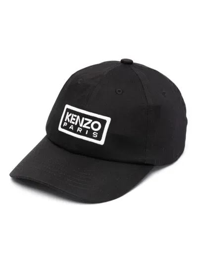 Kenzo Paris Cap In Black