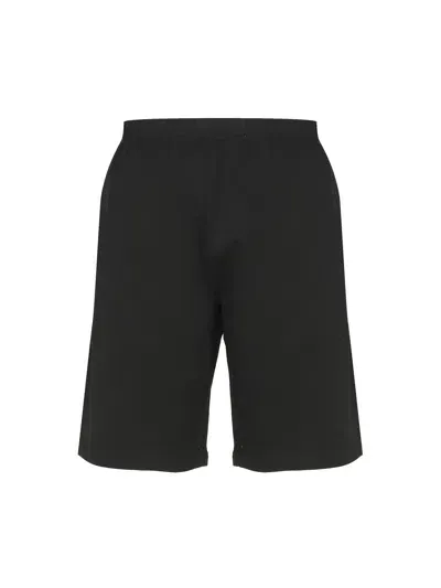 Kenzo Logo Embroidered Track Shorts In Black