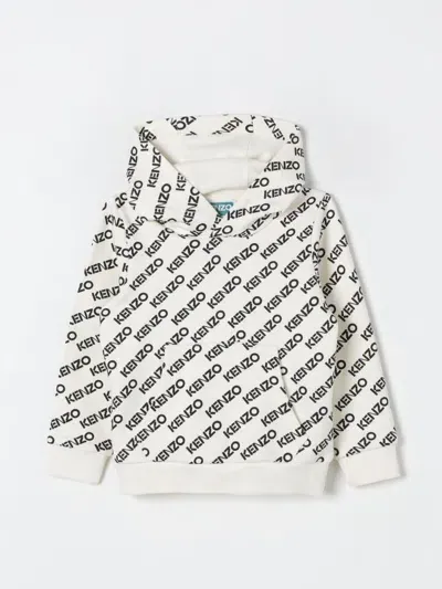 Kenzo Sweater  Kids Kids Color White In Weiss