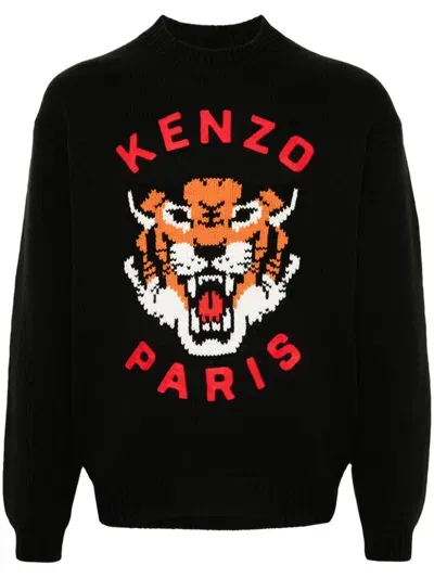 Kenzo Sweaters In Black