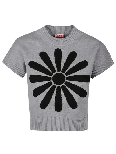 Kenzo Sweaters In Grey