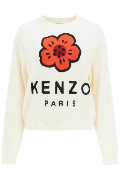 Kenzo Sweaters In White