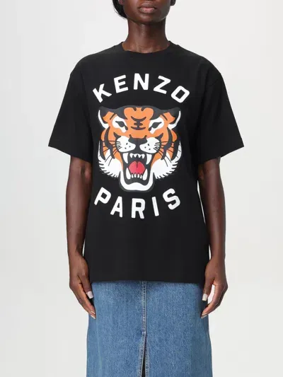 Kenzo T-shirt  Woman Color Black In Schwarz