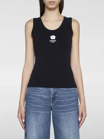 Kenzo Top  Woman Color Black In 黑色