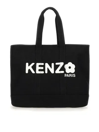 Kenzo Utility Tote Bag In Black