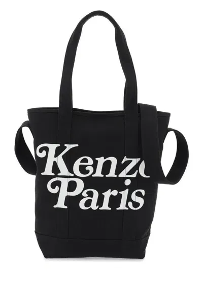 Kenzo Utility Tote Bag In Nero