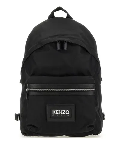 Kenzo Graphy Backpack In Black