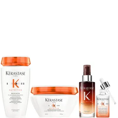 Kerastase Kérastase Nutritive Daily Nourishing Regime For Medium-thick Very Dry Hair In Blue