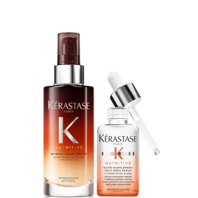 Kerastase Kérastase Nutritive Nourishment Boosters Duo For Dry Hair In Blue