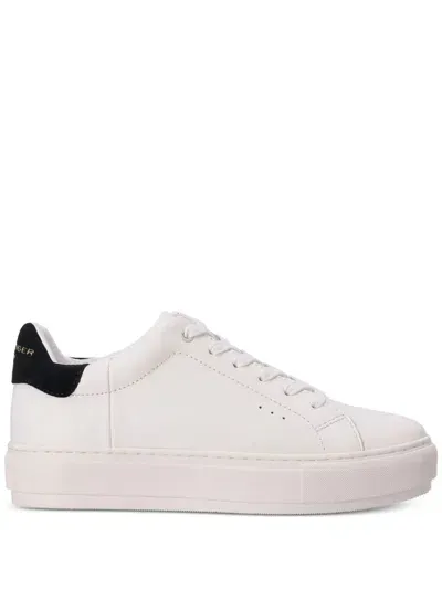 Kg Kurt Geiger Laney Leather Trainers In White