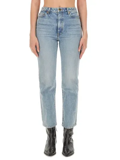 Khaite Abigail Jeans In Denim