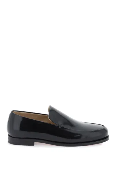 Khaite Black 'the Alessio' Loafers