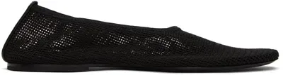 Khaite Black Maiden Ballerina Flats In 200 Black