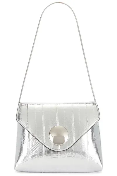 Khaite Bobbi Shoulder Bag In Silver