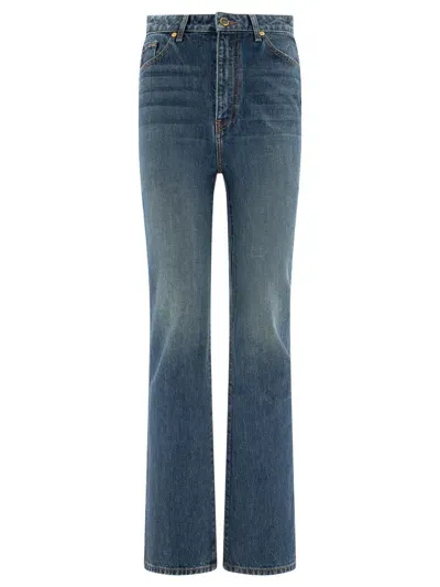 Khaite Danielle Jeans In Blue