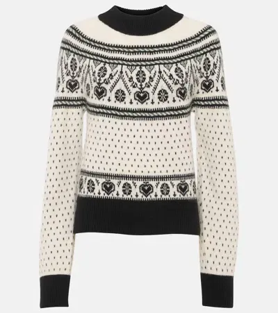 Khaite Guy Cashmere Sweater In White