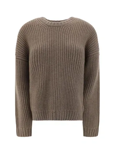 Khaite Manuela Sweater In Barley