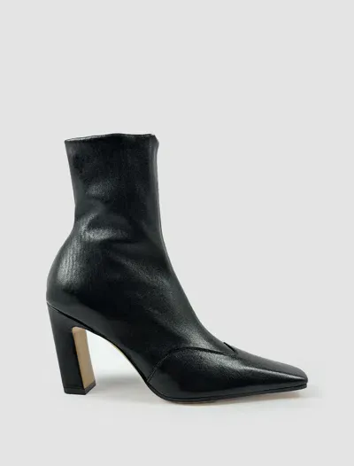 Khaite Nevada Ankle Boots In Black