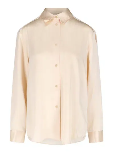 Khaite Silk Shirt In White