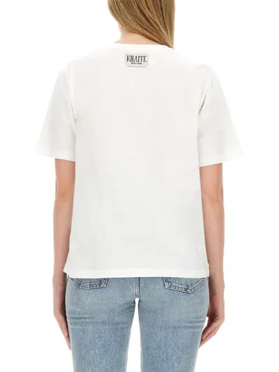 Khaite T-shirt Mae In White