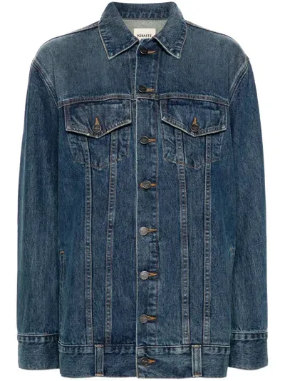 Khaite Blue The Ross Denim Jacket