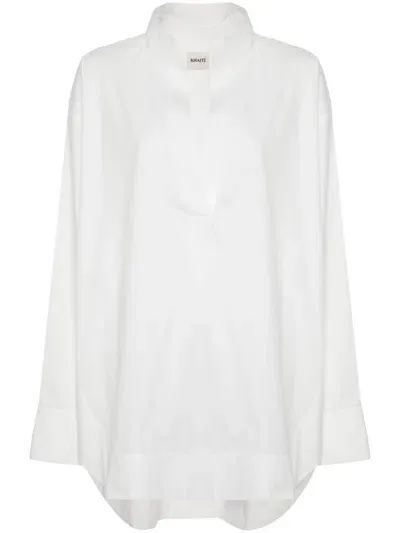 Khaite The Tito Top In Weiss