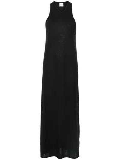 Khaite Vernetta Dress In Black