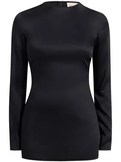 Khaite Vlad Blouse In Black